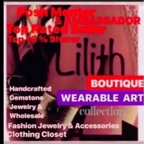 Scenic dendritic agate long teardrop necklace - Picture 9 of 10